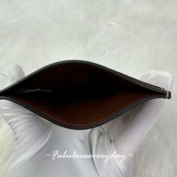 Coach X Peanuts Slim Id Card Case In Signature Canvas With Snoopy Print CBK55 - Picture 4 of 5